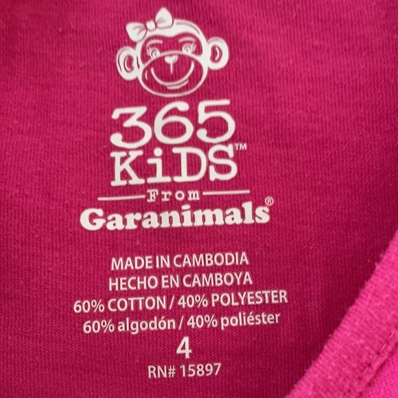 Garanimals girls Size 4 Fox shirt - Picture 4 of 5